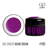 Изображение  Gel-paste Go Active Gel Paste Wow Draw 05 purple fuchsia, 4 g, Volume (ml, g): 4, Color No.: 5