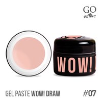Изображение  Гель-паста Go Active Gel Paste Wow Draw 07 светло-розовый, 4 г, Объем (мл, г): 4, Цвет №: 07
