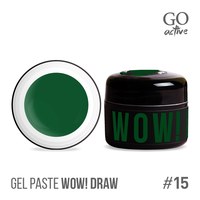 Изображение  Gel-paste Go Active Gel Paste Wow Draw 15 green, 4 g, Volume (ml, g): 4, Color No.: 15