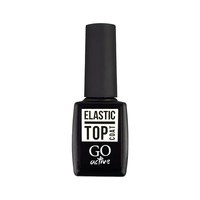 Изображение  Thick rubber top for gel polish without a sticky layer GO Active Elastic Top Coat, 10 ml