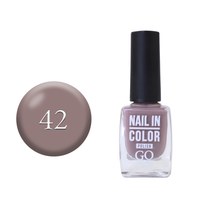 Зображення  Лак для нігтів Go Active Nail in Color 042 какао-крем, 10 мл, Об'єм (мл, г): 10, Цвет №: 042