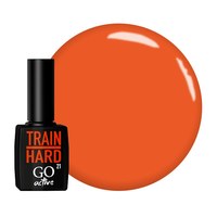 Зображення  Гель-лак GO Active 021 Train Hard оранжево-морквяний, 10 мл, Об'єм (мл, г): 10, Цвет №: 021