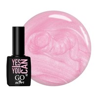 Изображение  Gel polish GO Active 052 Yes You Can pink with shimmers, 10 ml, Volume (ml, g): 10, Color No.: 52