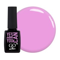 Изображение  Gel polish GO Active 082 Yes You Can lilac-pink, with mother-of-pearl, 10 ml, Volume (ml, g): 10, Color No.: 82