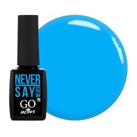 Изображение  Gel polish GO Active 095 Never Say Never blue, 10 ml, Volume (ml, g): 10, Color No.: 95