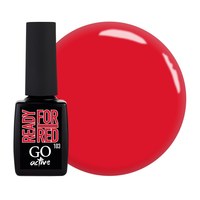 Изображение Gel polish GO Active 103 Ready For Red soft pink-red, 10 ml, Volume (ml, g): 10, Color No.: 103