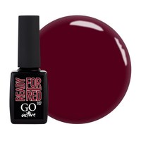 Изображение  Gel polish GO Active 107 Ready For Red pink cranberry, 10 ml, Volume (ml, g): 10, Color No.: 107