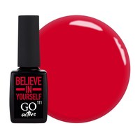 Изображение  Gel Polish GO Active 111 Belive in yourself Marsala, with mother-of-pearl and shimmers, 10 ml, Volume (ml, g): 10, Color No.: 111