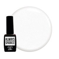 Изображение  Gel polish GO Active Always Sparkle 01 milky white with shimmers, 10 ml, Volume (ml, g): 10, Color No.: 1