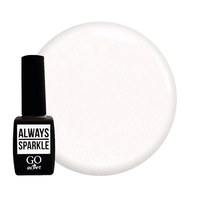 Изображение  Gel polish GO Active Always Sparkle 02 white-pink with shimmers, 10 ml, Volume (ml, g): 10, Color No.: 2