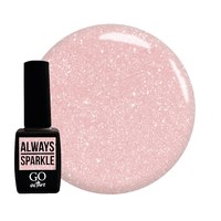 Изображение  Gel polish GO Active Always Sparkle 04 light pink with shimmers, 10 ml, Volume (ml, g): 10, Color No.: 4