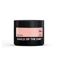 Изображение  Nails of the Day Bottle Gel 04 - extra strong milky beige gel, 30 ml, Volume (ml, g): 30, Color No.: 4