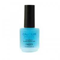 Изображение  Strengthener with calcium for weak and brittle nails Naomi Calcium Power 15 ml