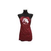 Изображение  One-sided burgundy apron "Mini" SPL 905070-B