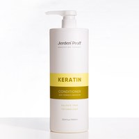 Изображение  Sulfate-free conditioner for brittle hair with keratin Keratin Jerden Proff, 400 ml