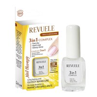 Зображення  Комплекс для нігтів REVUELE Nail Therapy 3 в 1, 10 мл