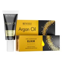 Изображение  Elixir for the eye contour REVUELE Argan Oil against wrinkles and dark circles, 25 ml