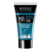 Изображение  Shaving and washing gel REVUELE Men Care Solutions with sea water and minerals, 180 ml