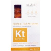 Изображение  Ампулы для волос REVUELE KERATIN+ Активатор восстановления, 8*5 мл
