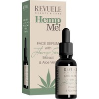 Изображение  Serum for face REVUELE HEMP ME moisturizing with hemp, 30 ml