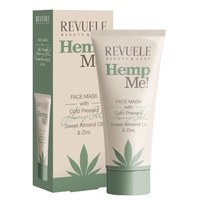 Изображение  Face mask REVUELE HEMP ME cleansing with hemp, 80 ml