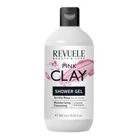 Изображение  Shower gel REVUELE CLAY with pink clay, 300 ml