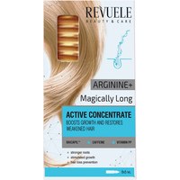 Изображение  Концентрат REVUELE Аргенин + Магическая длина для активации роста волос в ампулах, 5 мл х 8 шт
