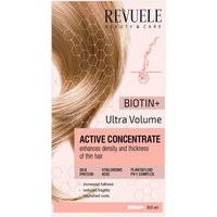 Изображение  Hair ampoules REVUELE BIOTIN+ULTRA VOLUME Active concentrate, 8*5 ml
