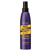 Зображення  Спрей для світлого волосся REVUELE Anty-Yellow Blond з антижовтим ефектом, 200 мл