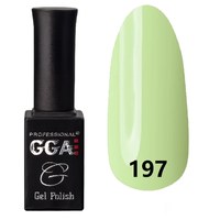 Зображення  Гель-лак для нігтів GGA Professional 10 мл, № 197, Цвет №: 197