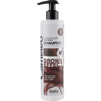 Изображение  Shampoo with the effect of deepening the color for brown hair Delia Cameleo Brown Effect Shampoo, 250 ml