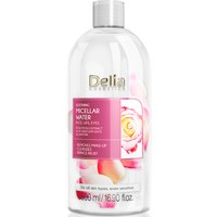 Зображення  Заспокійлива міцелярна вода з екстрактом пелюсток троянди Delia Cosmetics Rose Petals Extract Micellar Water, 500 мл