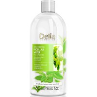 Зображення  Глибоко очищувальна міцелярна вода з екстрактом зеленого чаю Delia Cosmetics Green Tea Extract Micellar Water, 500 мл
