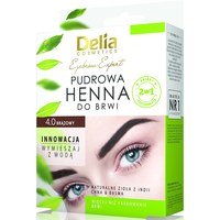Изображение  Henna for eyebrows Delia Cosmetics Brown, 4 ml