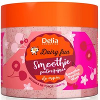 Изображение  Delia Dairy Fun Exfoliating Shower Gel Cherry, 350 ml