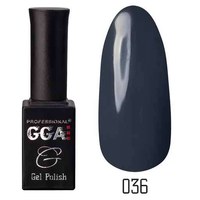 Изображение  Gel polish for nails GGA Professional 10 ml, No. 036, Color: 36