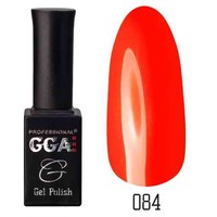 Зображення  Гель-лак для нігтів GGA Professional 10 мл, № 084, Цвет №: 084
