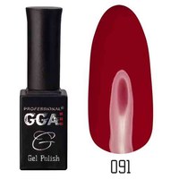 Зображення  Гель-лак для нігтів GGA Professional 10 мл, № 091, Цвет №: 091