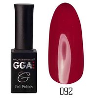 Изображение  Gel polish for nails GGA Professional 10 ml, No. 092, Color No.: 92