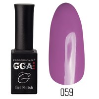 Изображение  Gel polish for nails GGA Professional 10 ml, № 059 ORCHID (Purple), Color No.: 59