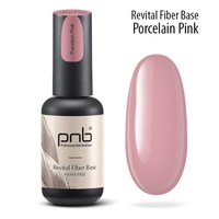 Изображение  PNB Revital Fiber Base 8 ml, Porcelain Pink, Volume (ml, g): 8, Color No.: PorcelainPink