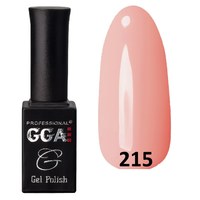 Изображение  Gel polish for nails GGA Professional 10 ml, No. 215, Color No.: 215