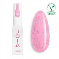 Зображення  Гель-лак JOIA vegan 112, Cotton candy, light pink, 6 мл, Об'єм (мл, г): 6, Цвет №: 112