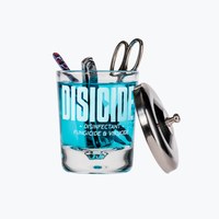 Зображення  Манікюрна склянка для дезінфекції інструментів Disicide Small Glass Jar, 160 мл (D720019)