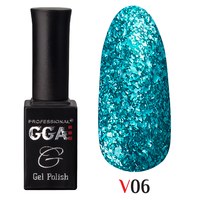 Изображение  Gel polish for nails GGA Professional Vegas 10 ml, No. 06, Volume (ml, g): 10, Color No.: 6
