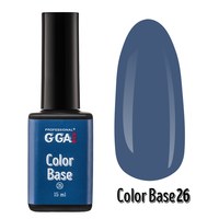 Зображення  База для гель-лаку GGA Professional Color Base 15 мл, № 26, Об'єм (мл, г): 15, Цвет №: 26