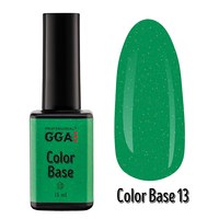 Изображение  Base for gel polish GGA Professional Color Base 15 ml, No. 13, Volume (ml, g): 15, Color No.: 13