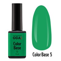 Изображение  Base for gel polish GGA Professional Color Base 15 ml, No. 05, Volume (ml, g): 15, Color No.: 5