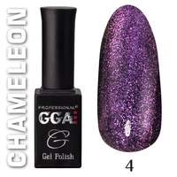 Изображение  Gel polish for nails GGA Professional Chameleon 10 ml, No. 04, Volume (ml, g): 10, Color No.: 4