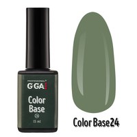 Изображение  Base for gel polish GGA Professional Color Base 15 ml, No. 24, Volume (ml, g): 15, Color No.: 24